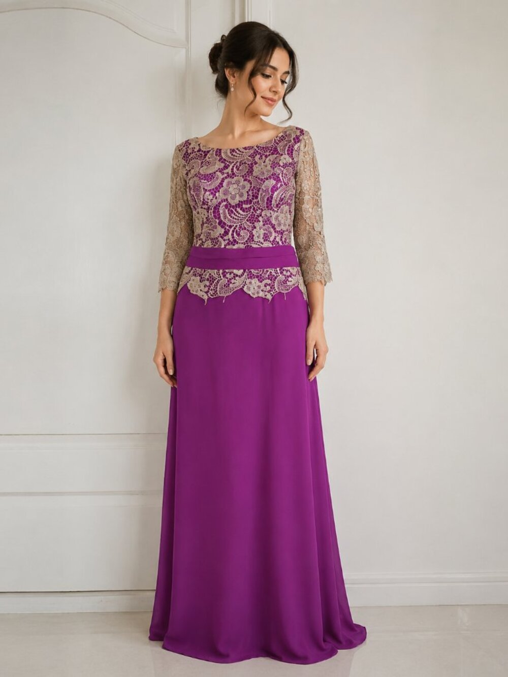 Ana Torres Fuchsia Column Mother Of The Bride
